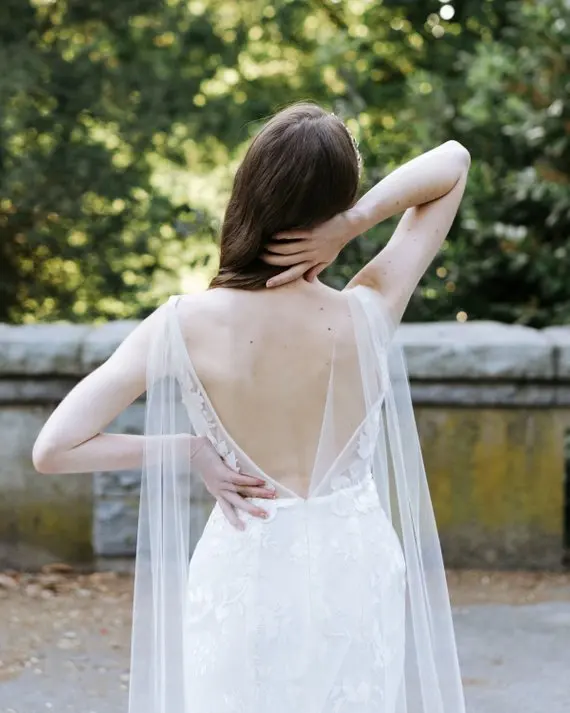 Невесты экран шаль, свадебное платье аксессуары элегантный длинный хвост шаль фотографии основные прямые продажи с фабрики