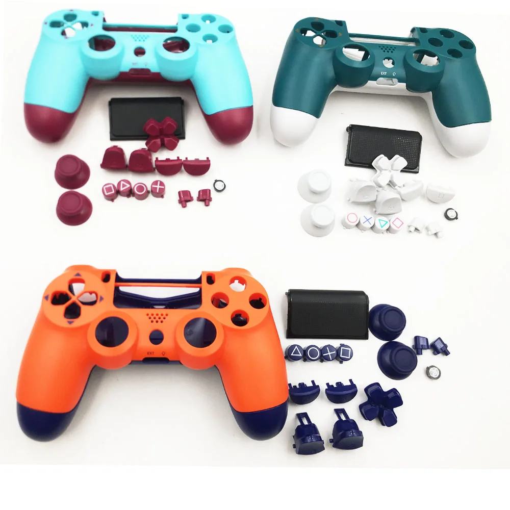 orange color ps4 controller
