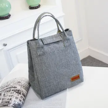 

Insulated Lunch Bag For Women Men Kids Thermos Cooler Adults Tote Food Lunch Box Carry Tote Picnic Case Storage Bag