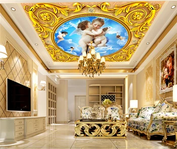 

Customize Any Size 3D HD Interior Decoration Love Gospel Classical Character Zenith Background Wall Painting Wallpaper