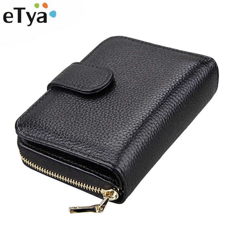 

Cow Leather Men Women Wallet Female Fashion Coin Pocket Multifunction Purse High Quality Male Card ID Holder