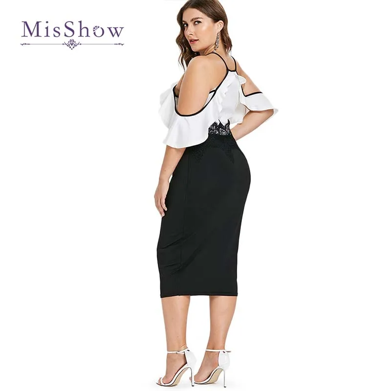 

2019 Sexy Halter Mermaid Evening Dress Ruffles Off Shoulder Formal Party Dresses with Lace Edge Tee Length Robe De Soiree