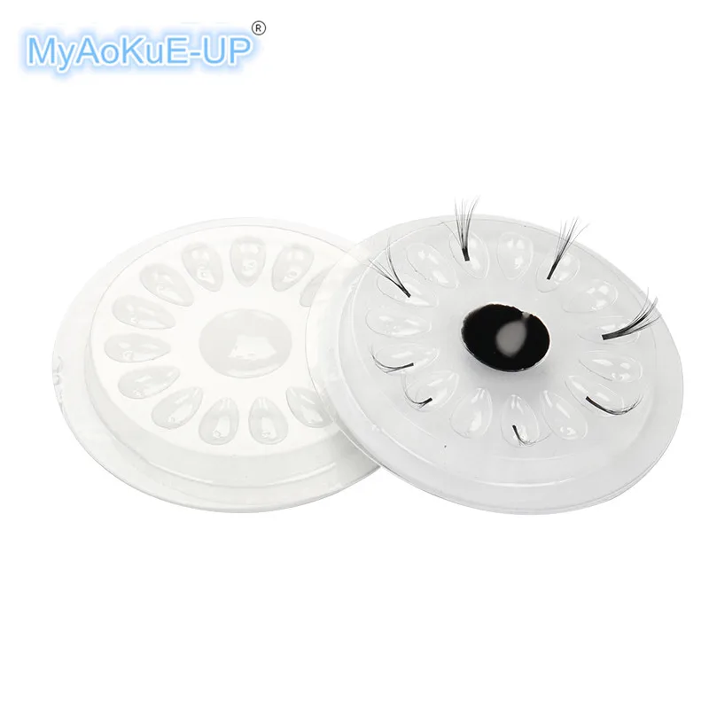 

Disposable Eyelash Flower Glue Adhesive Pallet Lashes Holder Sticker Plastic Pads Stand For Eyelash Extension Makeup Tools