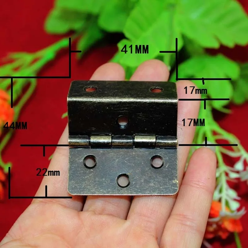 Door Luggage Hinge,Double Hinge Decor,Furniture Decoration,Antique Vintage Old Style