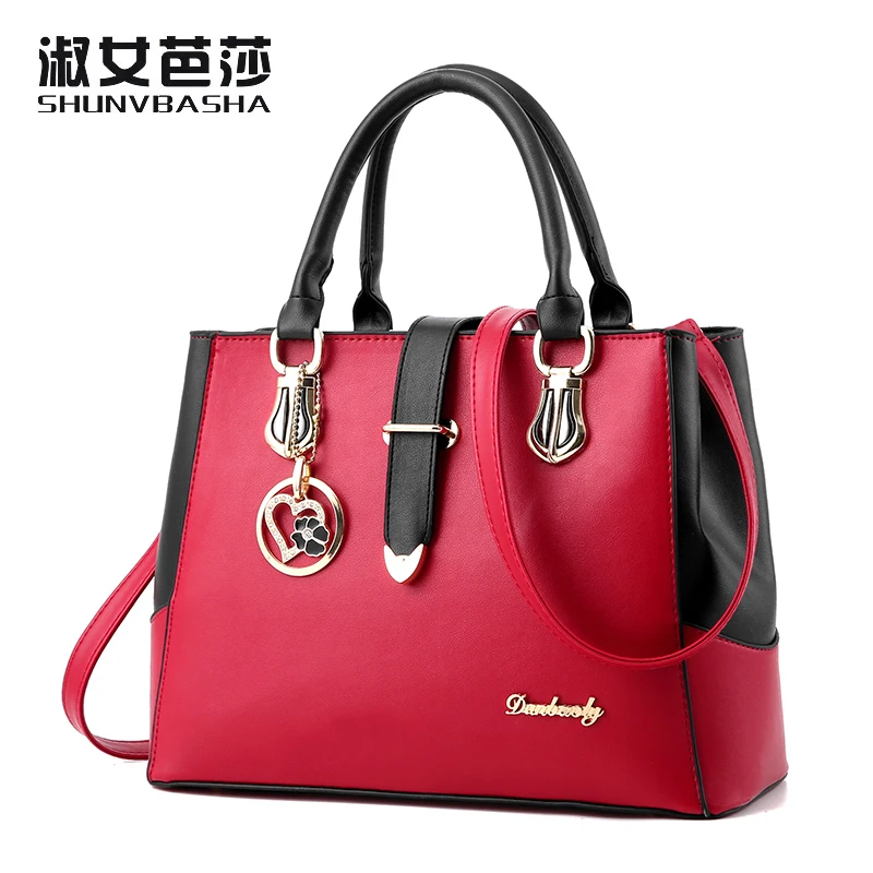 2017 New Women Bags Fashion Vintage PU Leather Handbags Famous Brand