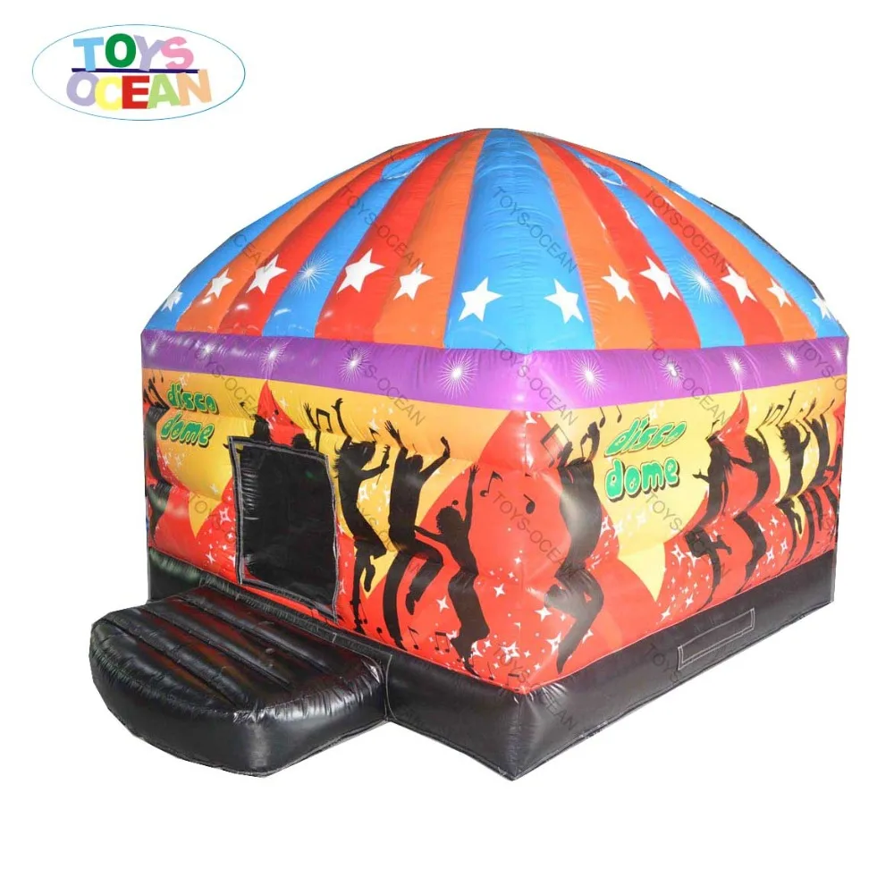 Disco dome inflatable bounce house for party jumping castle in