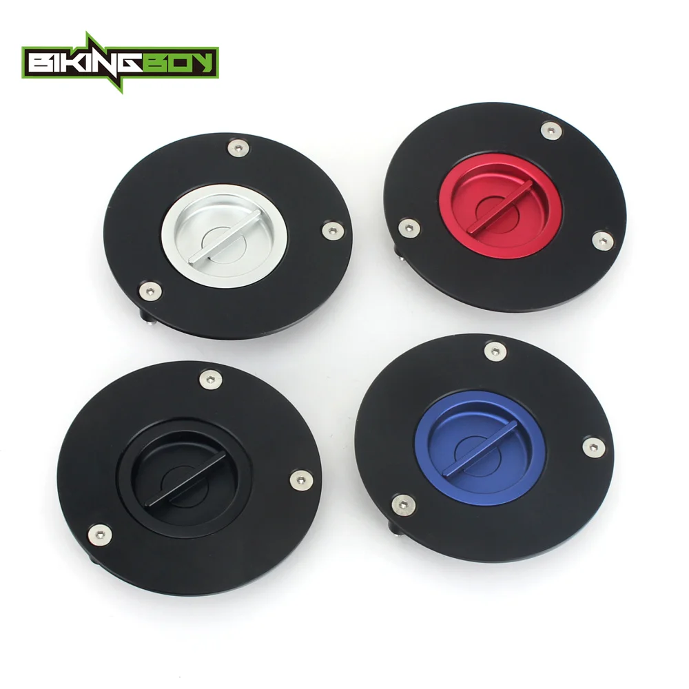 BIKINGBOY For Suzuki SV 650 / S 03-10 1000 03-06 GSXR 600 750 04-17 GSX1300R Hayabusa 08-17 Keyless Fuel Gas Tank Cap | Автомобили и