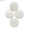Shell 20pcs 2 Hole White Round Buttons Home Decor Sewing Scrapbooking Clothing 10-18mm Optional 3