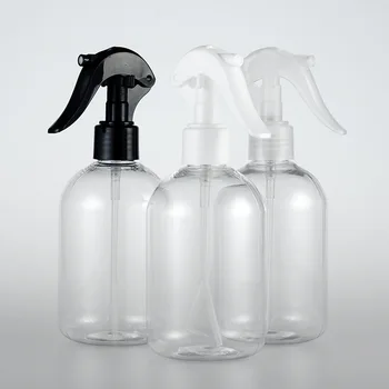 

2pcs High-capacity 350ml transparent round shoulder (Short and fat) bottle Small mouse spray bottle Trial bottling BQ048