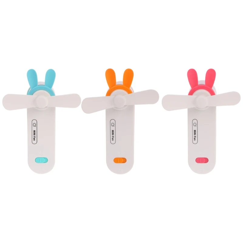 

Handheld Fan Mini USB Rabbit Portable Rechargeable Desktop Outdoor Travel Home