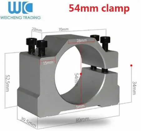 1 шт. 36 мм крепеж зажимной кронштейн шпинделя МОТОР зажим для ЧПУ двигатель шпинделя гравировального Станка электроинструменты