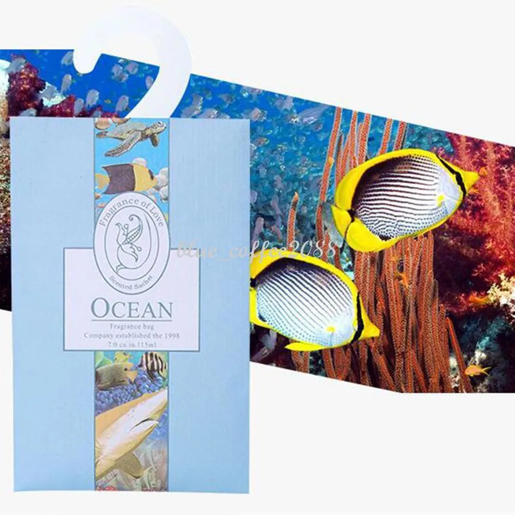 Ароматизированный гардероб домашний ящик для духовки мешочек «Саше» сумочки для подарков для гостей вечеринки домашний декор - Аромат: Ocean