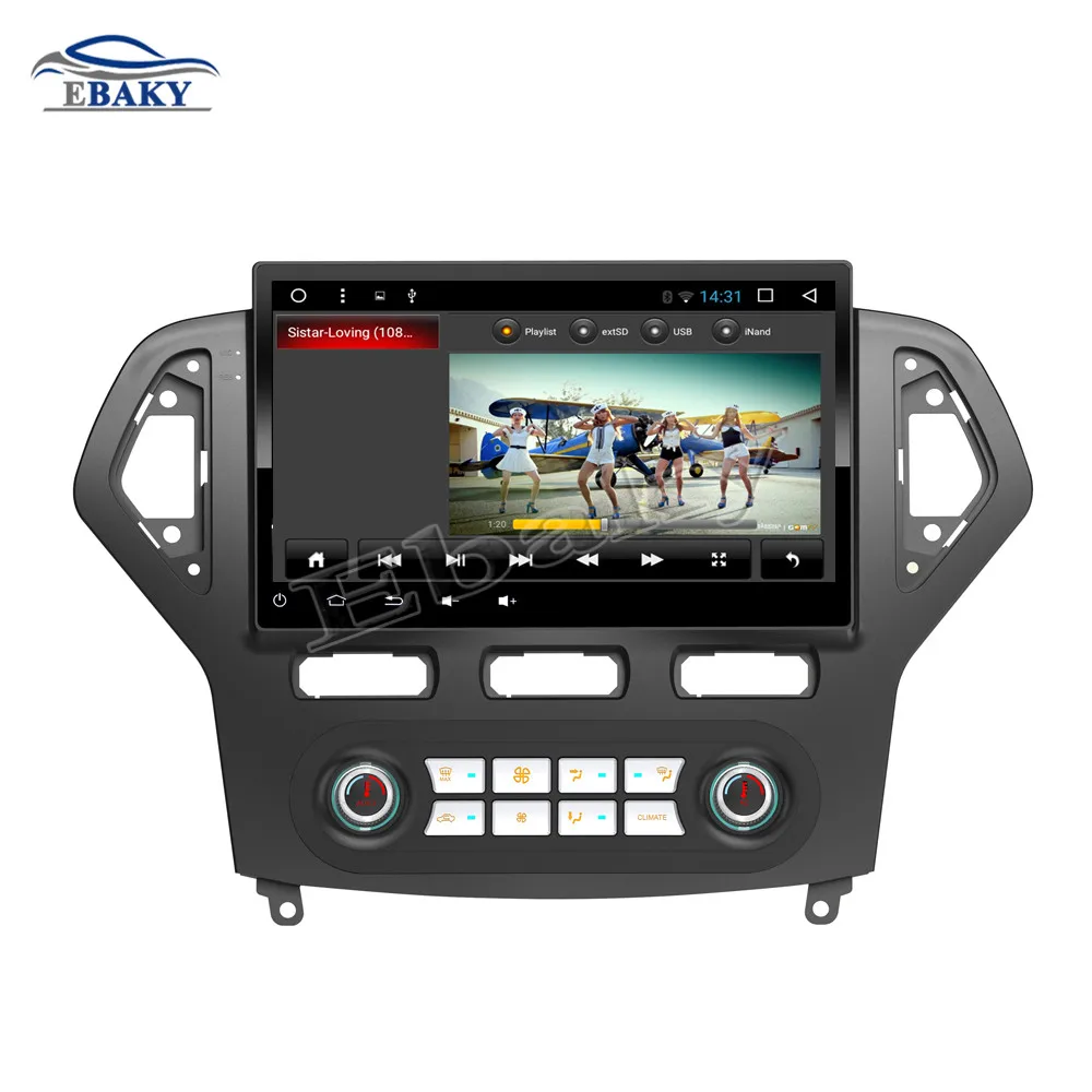 Sale NaviTopia 10.1inch Octa Core Android 7.1 8.1 Car DVD GPS Navigation for Ford Mondeo CHIA-X 2007-2009 2010 2011 2012 2013 Radio 17