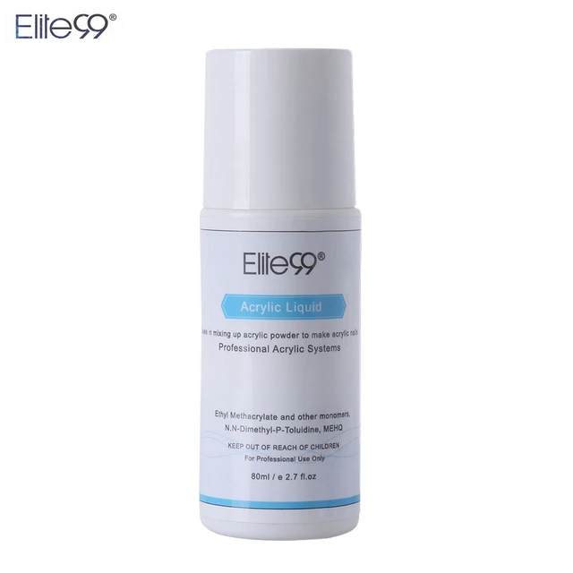 Elite99 Acryl Flüssigkeit Monomer Falsche Acryl Nail art Design-Tool Maniküre Nail art Für Acryl Pulver Staub Nagel Tipps Pulver