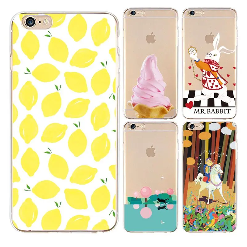 

Prince Soft Clear TPU Phone Case For iPhone 4/4s 5 5s 6 6plus 7 8plus For iPhone x Silicone River Printed Cover Free Shipping