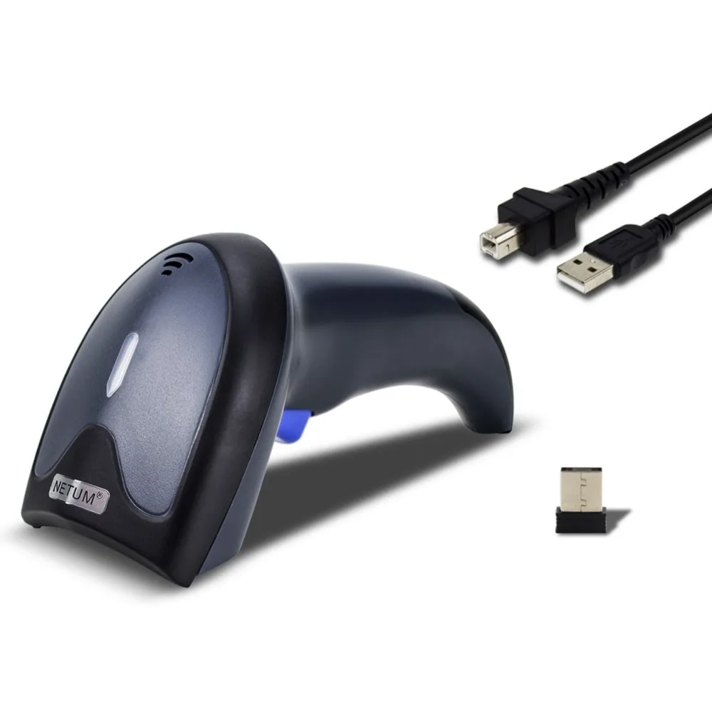 NETUM W8-X بلوتوث اللاسلكية 2D QR الباركود ماسحة و W6 2.4G اللاسلكية CCD بار قانون القارئ ل المحمول الدفع شاشة الكمبيوتر