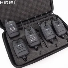 Водонепроницаемый беспроводной сигнализатор укуса для ловли карпа и светодиодный Электронный индикатор тревоги