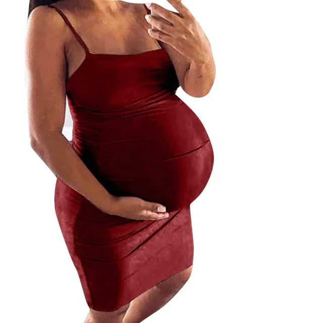 clothes-for-pregnant-women-Solid-Sleeveless-Pregnant-Maternity-Dress-Maternity-Props-Bodycon-Casual-Mini-Dresses-Dropshipping.jpg_640x640 (4)