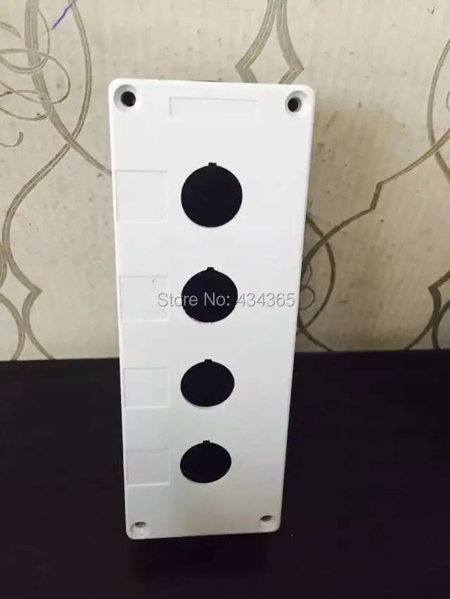

Factory Dia 22mm Push Button waterproof button switch box indicator lamp waterproof box button control box 4 hole
