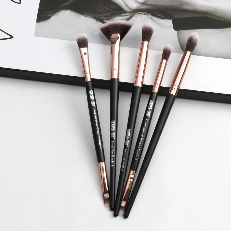 

5pcs a Set Eye Shadow Makeup Brushes Kit Soft Cosmetic Eyeshadow Eyeliner Eyebrow Cosmetic Make up Brush Set Pincel Maquiagem