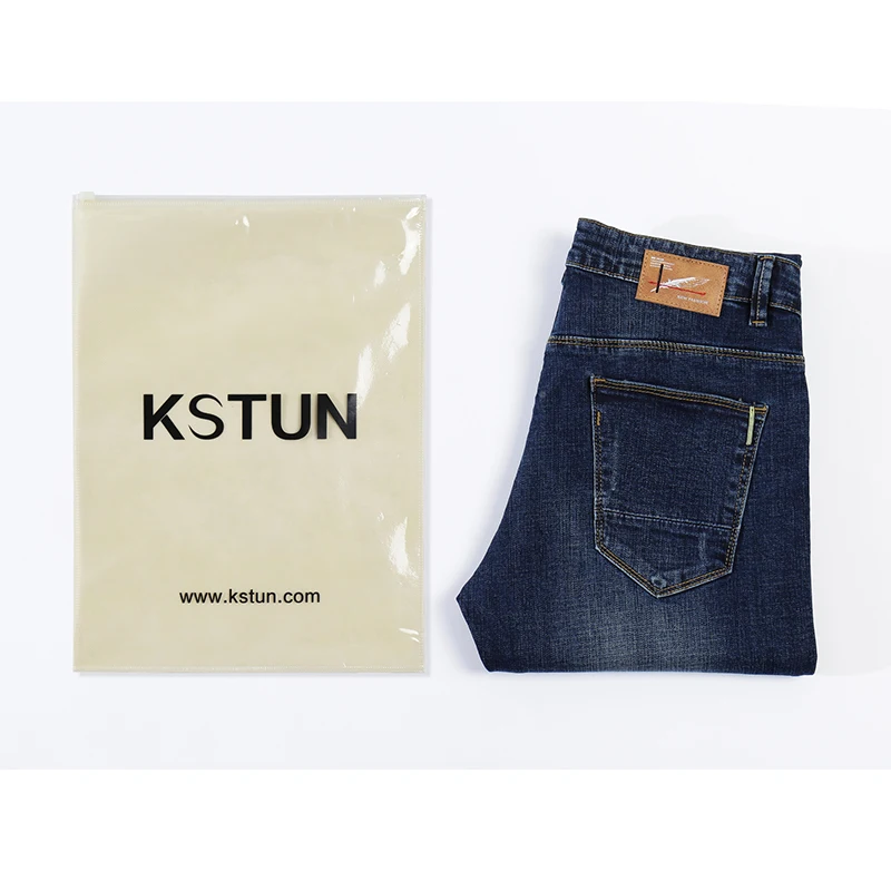 KSTUN Men Jeans Autumn and Winter Blue Stretch Business Casual Slim Fit Gentleman Denim Pants Classic Direct Jean Pantalon Homme KSTUN Men Jeans Autumn and Winter Blue Stretch Business Casual Slim Fit Gentleman Denim Pants Classic Direct Jean Pantalon Homme