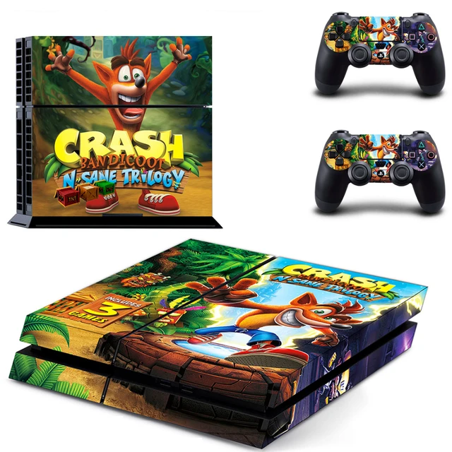 Crash Bandicoot N Sane Trilogy PS5 Standard Disc Skin Sticker Decal Cover  for PlayStation 5 Console & Controller PS5 Disk Skins