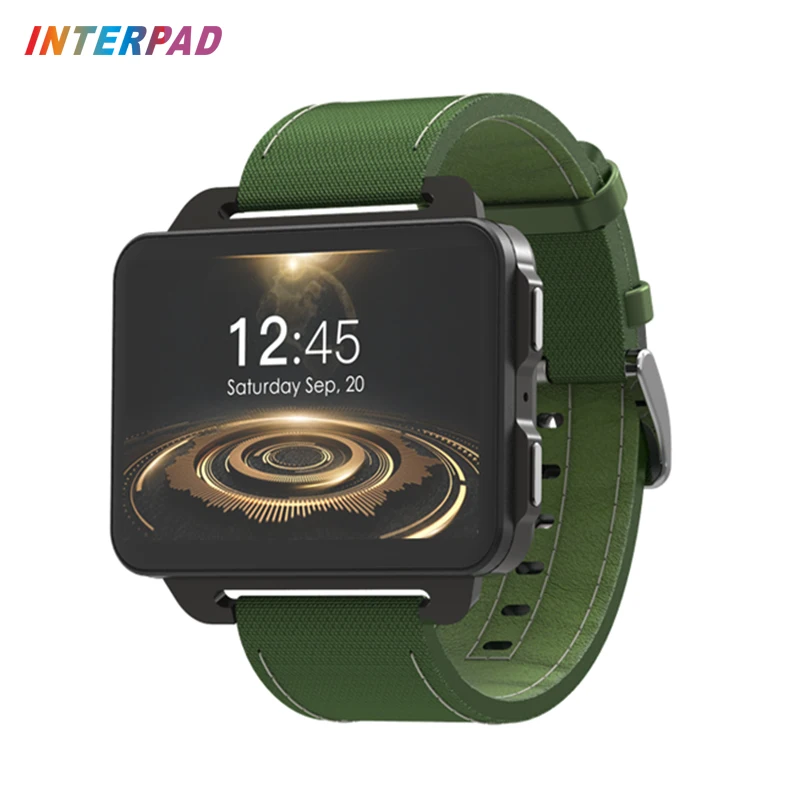 

Interpad Smart Watch 3G GPS WIFI With Camera MTK6580 Quad Core 1.3Ghz Support SIM Card Smartwatch Big Screen For iOS Android