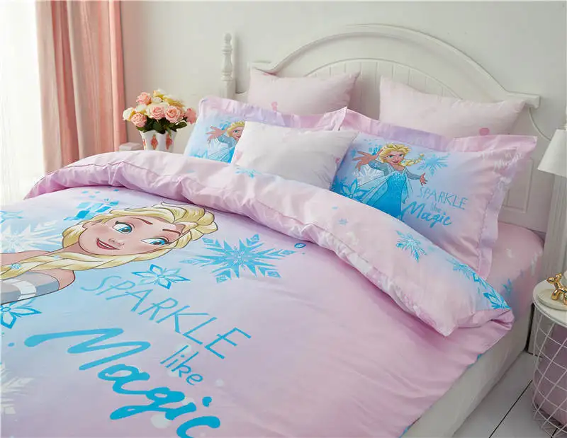 Frozen Elsa Bedding Set For Kids Comforter Duvet Covers Twin Size