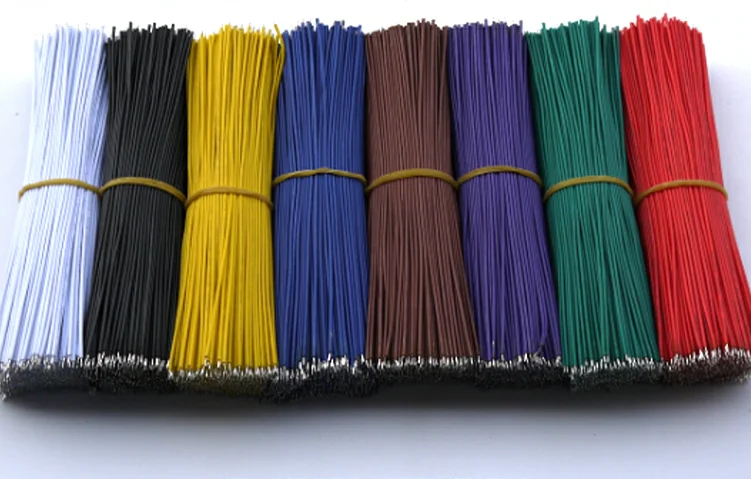 

UL1007 22AWG PVC Insulated Fly Jumper Wire 100mm Solder Cable Tinned Copper 2 Head Connector Ends Tin-Plated Conductor UL RoHS