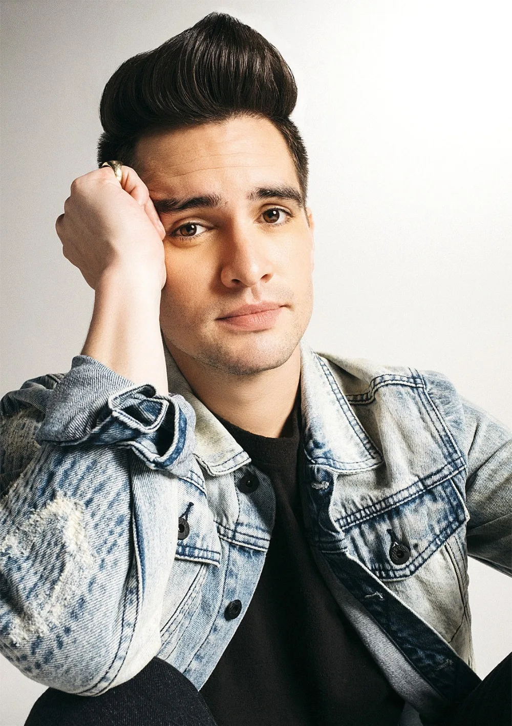 Brendon урие плакат Panic! at the Disco 2018 Новый молимся шелк постер декоративная стена