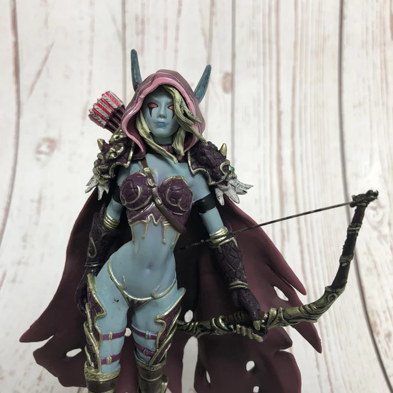 14 см Sylvanas фигурка игрушки Windrunner Darkness Ranger леди ПВХ фигурка для коллекции Annie Brinquedos модель