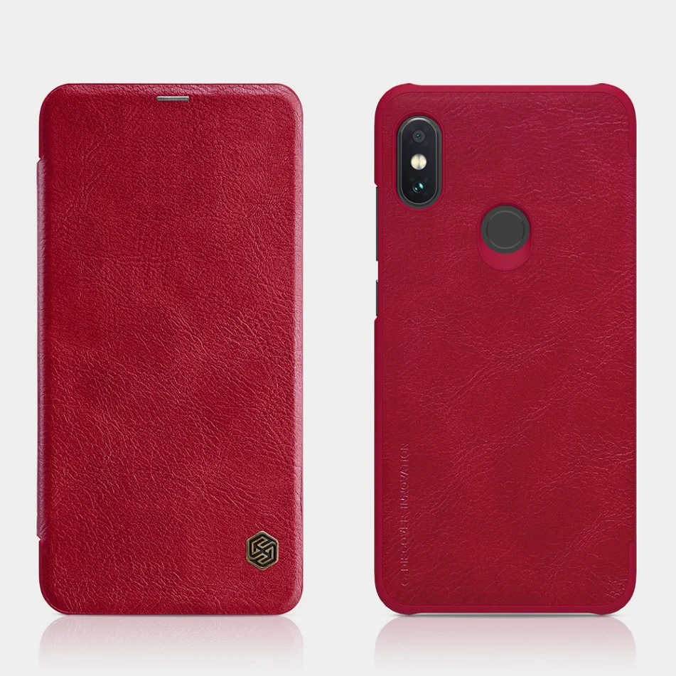 Чехол для Redmi note 6 pro 26 '' NILLKIN винтажный Qin откидной кошелек искусственная кожа