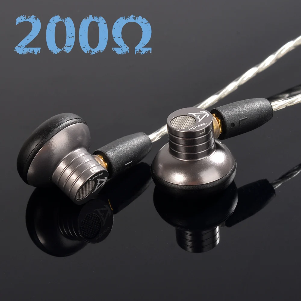 Наушники вкладыши Toneking UNICORN 200ohm музыкальный монитор Hi Fi с плоской головкой