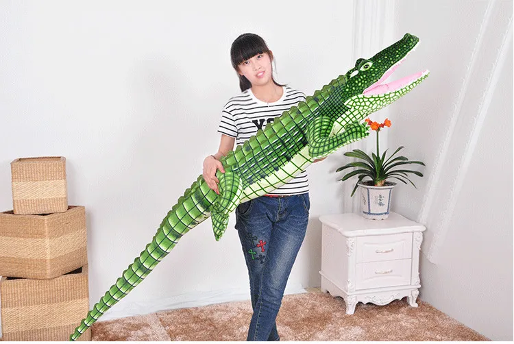 

middle size plush crocodile toy simulation crocodile gift about 160cm c5083