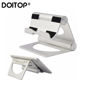 

DOITOP Adjustable Universal Aluminium Stand Desk Holder For Xiaomi Mobile Phone Holder For iPhone Metal Tablets Stand For iPad