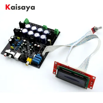 

without USB daughter card AK4490 + AK4118 + op amp NE5532 decodificador Soft control DAC audio decoder board D3-003