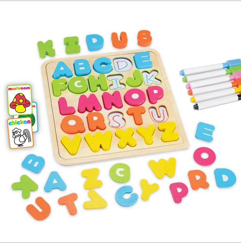 Toys writing. Alphabet Toy.
