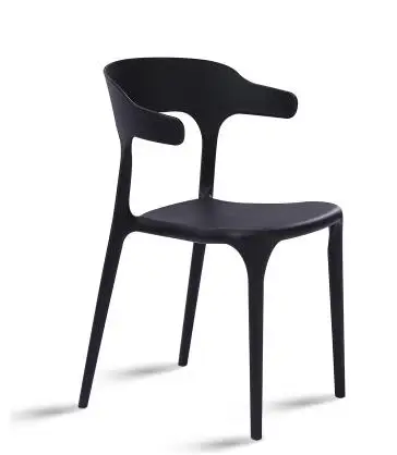 Chair modern minimalist lazy Nordic dining chair home plastic stool back fashion casual desk. Chair modern minimalist lazy Nordic dining chair home plastic stool back fashion casual desk.