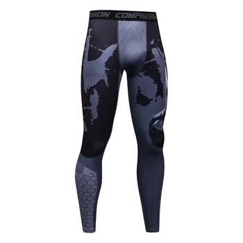 

Men Leggings Fitness Casual Skinny Pants 2018 Male Trousers Camouflage Sweatpants For Men Compression Tights Joggers Pants