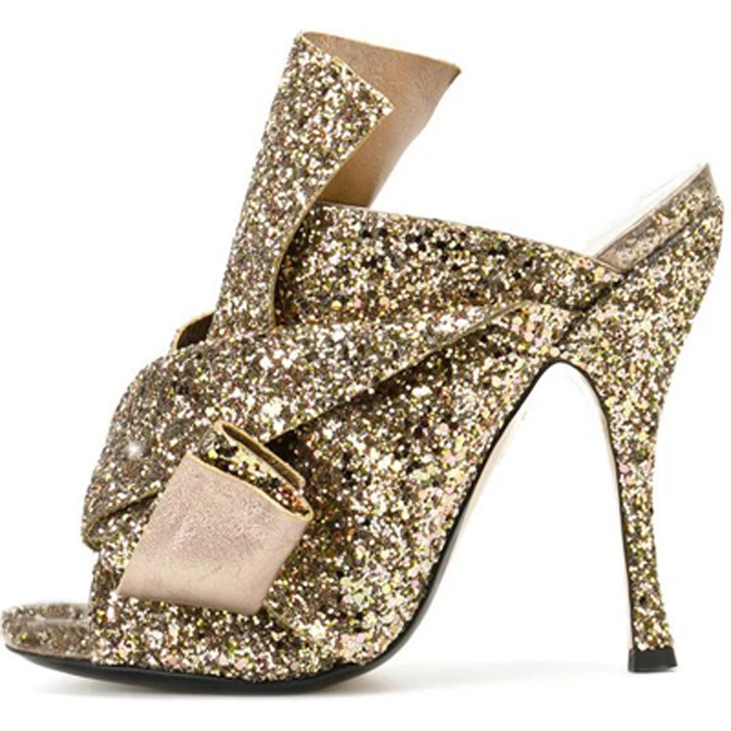 2018-Hot-Big-Pink-Glitter-Bow-Women-Peep-Toe-High-Heels-Slip-On-Ladies-Sexy-Mules (1)