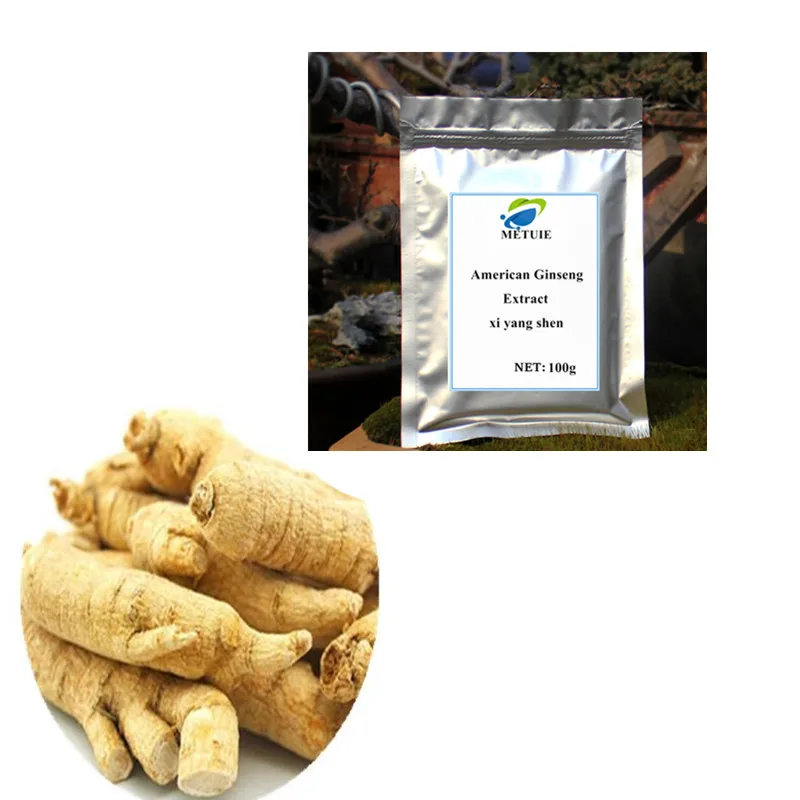 

Hot sale American ginseng root extract ginsenoside extract powder American Ginseng Extract Good quality, free shipping