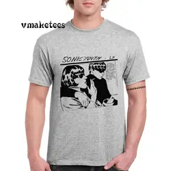Панк Рок Группа Соник молодежная мода футболка с круглым вырезом короткий рукав Летняя Повседневная футболка SWAG GMT4381