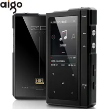 Лунная AIGO Z6PRO жесткий DSD256 MP3 плеер ES90018Q2C ЦАП Hi-Fi плеера двухъядерный Процессор с кожаный чехол поддержка 64bit/384KH