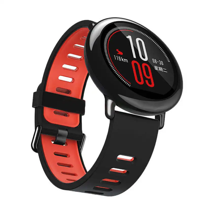 Ремешок силиконовый для Xiaomi Huami Amazfit Bip BIT PACE Lite Youth спортивный сменный Браслет