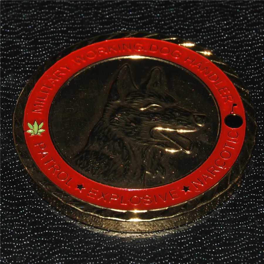 WORKING DOG K9 Challenge Coin (12)