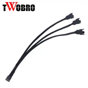 

Mainboard CPU 4 Pin Fan Extention Cables PWM 4P Adapter Cable Computer Case Mainboard 4 PIN Power Cables Connectors