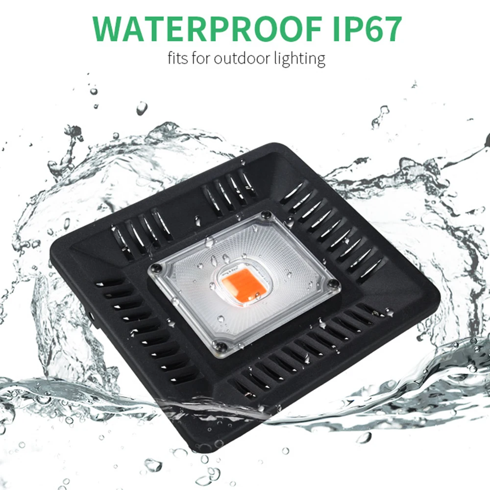 Напольный Водонепроницаемый Светодиодный прожектор IP67 для выращивания растений