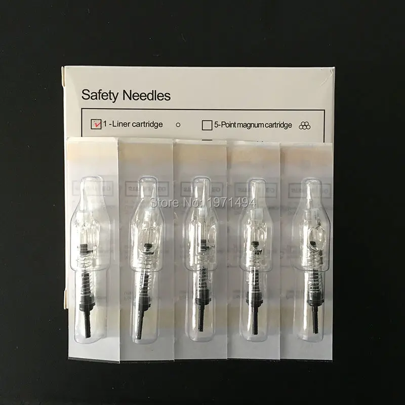 Cheapest Blister Pack Permanent Makeup Needle 1rl 100pcs For Eyebrow