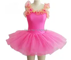 Детская танцевальная одежда пачка балерины для девочек вечерние подростков Платья для вечеринок платье для девочек на день рождения