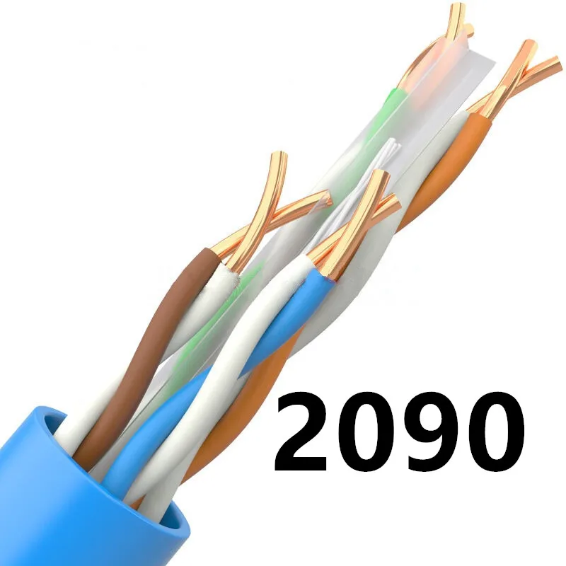 

DZ 847#MEIBAI 2019 Cable High Speed RJ45 CAT6 Ethernet Network Flat LAN Cable UTP Patch Router Cables 2090